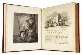 (BIBLE.) The Old Testament [&] New Testament, Embellished with Engravings, from Pictures and Designs by the Most Eminent English Artist